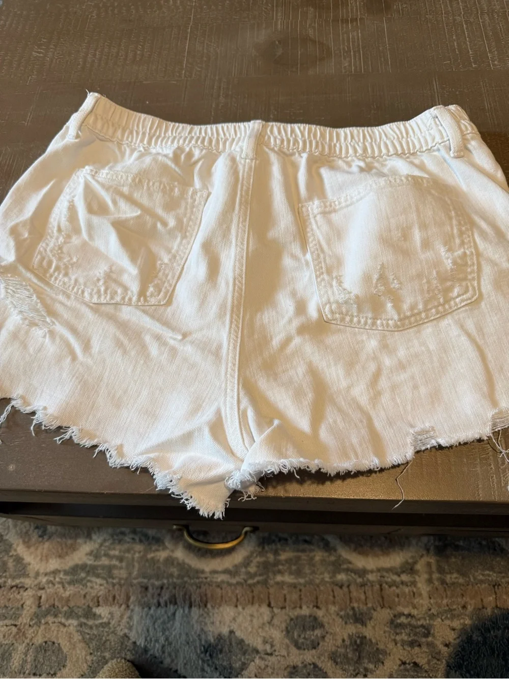 Aerie Distressed Women's Denim Shorts Large